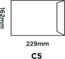Blake Purely Board Backed Pocket Peel and Seal Manilla C5 229×162mm, x 125 - GARDEN & PET SUPPLIES
