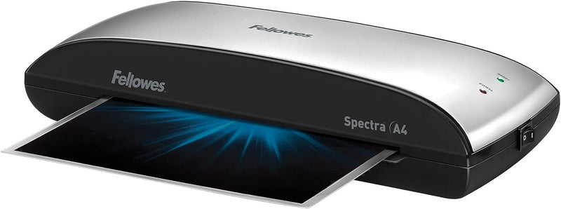 Fellowes Spectra A4 Home Office Laminator, 80-125 Micron, Including 10 Free Pouches