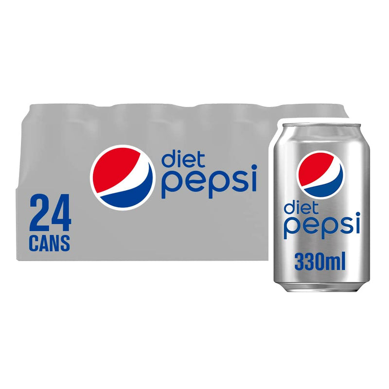 Diet Pepsi Cans 330m