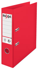 Rexel Choices Lever Arch File Polypropylene A4 75mm Spine Width Red (Pack 10) 2115504 - GARDEN & PET SUPPLIES