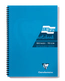 Clairefontaine Europa A4 Wirebound Card Cover Notebook Ruled 180 Pages Turquoise (Pack 5) - 5802Z - GARDEN & PET SUPPLIES