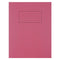 Silvine 229x178mm Red Exercise Book Ruled & Margin 80 Pages Pack of 10 - GARDEN & PET SUPPLIES