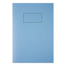 Silvine Exercise Book Plain 75gsm 80 Pages A4 Blue Ref EX114 [Pack 10] - GARDEN & PET SUPPLIES