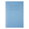 Silvine Exercise Book Plain 75gsm 80 Pages A4 Blue Ref EX114 [Pack 10] - GARDEN & PET SUPPLIES