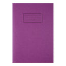 Silvine Exercise Book Ruled and Margin 80 Pages A4 Purple Ref EX111 (Pack 10) - GARDEN & PET SUPPLIES