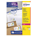 Avery Ultragrip Laser Labels 63.5x38.1mm Wht (Pack of 10500) L7160-500 - GARDEN & PET SUPPLIES