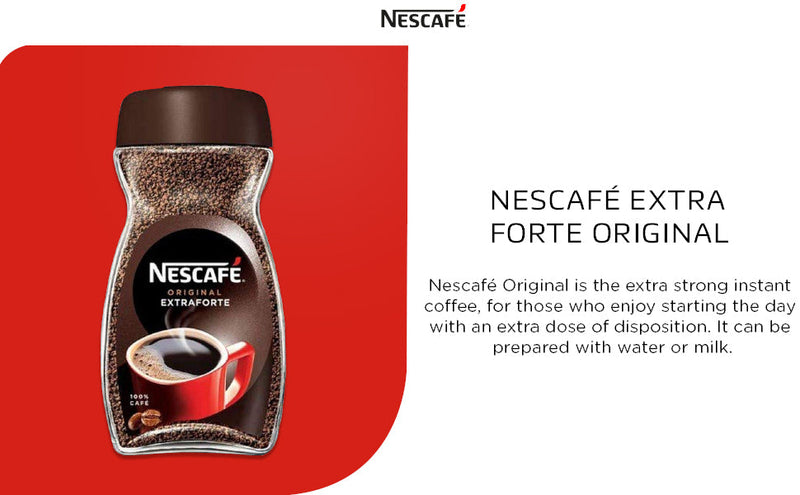 Nescafe Original Extra Forte Coffee Granules Jar 200g {Import}