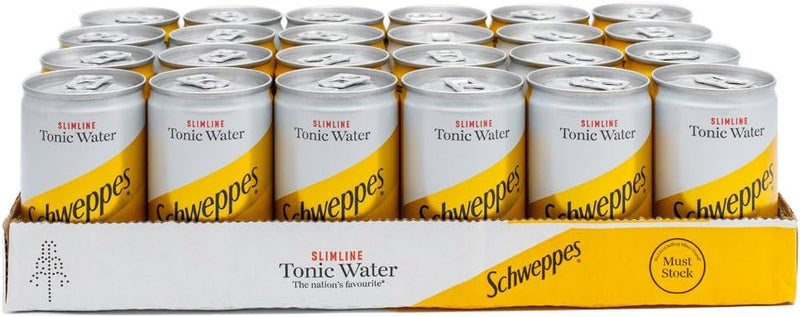 Schweppes Slimline Tonic Water 24 x 150ml