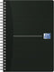 Oxford Card Cover Wirebound Notebook A5 Black (Pack of 5) 100103627