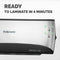 Fellowes Spectra A4 Home Office Laminator, 80-125 Micron, Including 10 Free Pouches