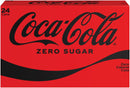 Coke Zero Soft Drink 330ml (Pack of 24)