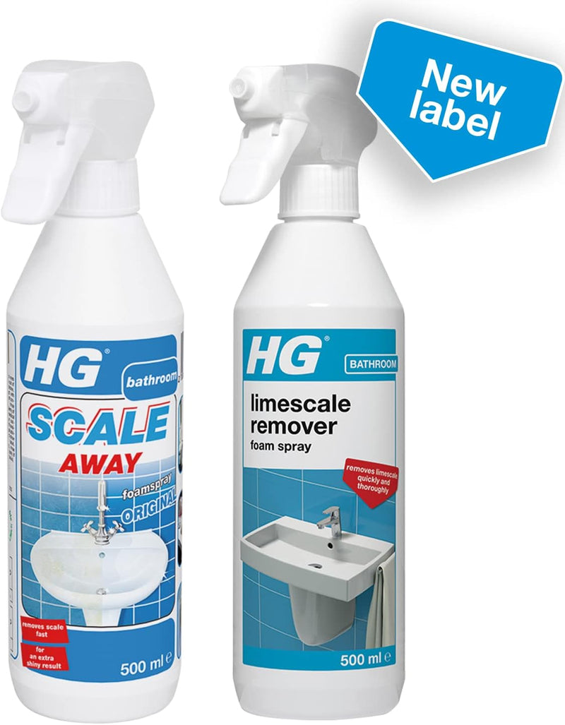 HG Bathroom Limescale Remover Spray 500ml SUPER POWERFUL VERSION