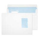 Blake Purely Everyday Wallet Envelope C5 Self Seal Window 100gsm White (Pack 500) - 6805PW - GARDEN & PET SUPPLIES