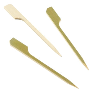 Belgravia Bamboo Paddle Skewers 9cm Pack 100's - GARDEN & PET SUPPLIES