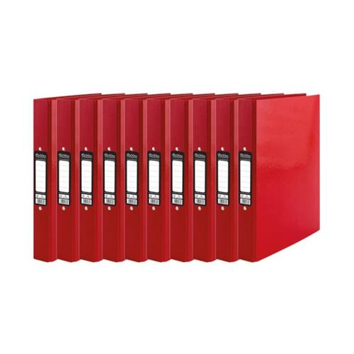 Pukka Pads Brights Ring Binder A4 Red (BR-7766) 10 Pack - GARDEN & PET SUPPLIES