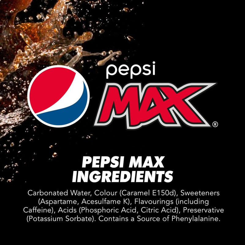 Pepsi Max Cola 330ml Cans (Pack of 24)