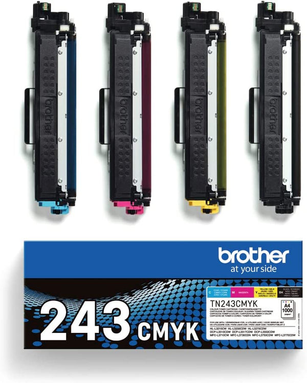 Brother TN243CMYK Toner Bundle (Pack of 4) TN243CMYK - GARDEN & PET SUPPLIES