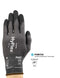 Ansell Hyflex {11-840's} Black Large Gloves {All Sizes} - GARDEN & PET SUPPLIES