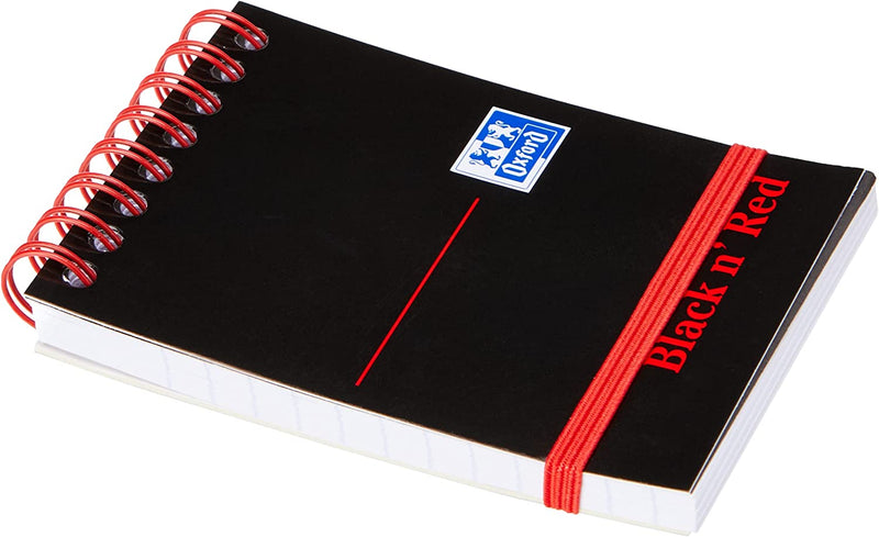 Black n Red (A7) Reporters Notebook with 140 Ruled Pages (Pack of 5 Notebooks) - GARDEN & PET SUPPLIES