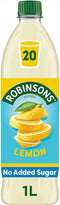 Robinsons Lemon Squash No Added Sugar 1 Litre A02103