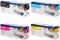 Genuine Brother TN-241 & TN-245 Toner Cartridge Multipack (TN-241BK/TN-245C/TN-245M/TN-245Y)