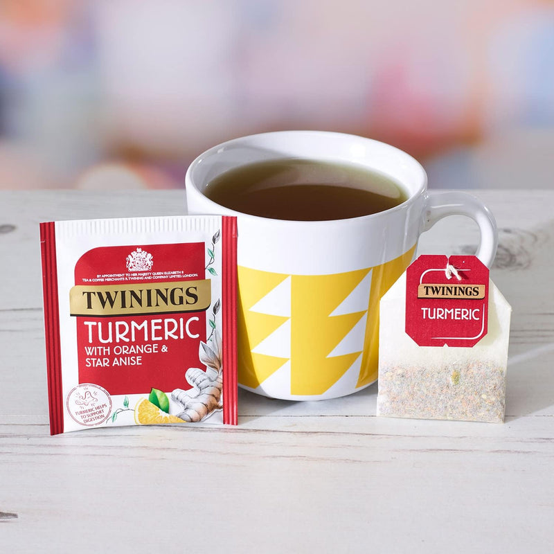 Twinings Super Blends Turmeric Envelopes 20's