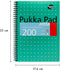 Pukka Pads Metallic Green Jotta B5 Notebook 8520-MET - GARDEN & PET SUPPLIES