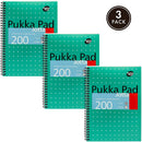 Pukka Pads Metallic Green Jotta B5 Notebook 8520-MET - GARDEN & PET SUPPLIES