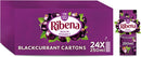 Ribena Blackcurrant Juice Kid Party Vitamin C Flavour Fruit Carton Pack 24x250ml - GARDEN & PET SUPPLIES