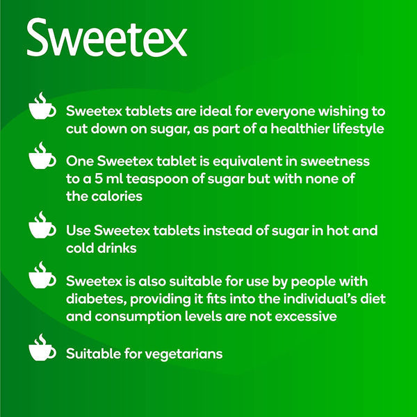 Sweetex Sweetener Tablets 1 Pack 800 Tablets - GARDEN & PET SUPPLIES