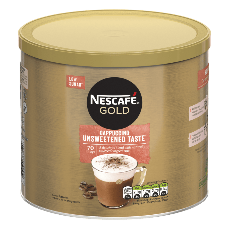 Nescafe Gold Cappuccino Unsweetened Taste 1kg - GARDEN & PET SUPPLIES