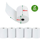 Roll-X Thermal Till Rolls BPA Free (80mm x 80mm) 20's - GARDEN & PET SUPPLIES