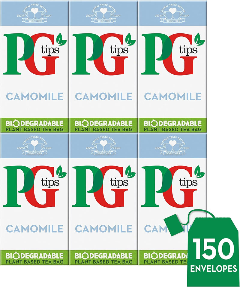 PG Tips Camomile Enveloped Tea Bags 25s