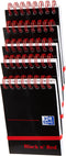 Black n Red (A7) Reporters Notebook with 140 Ruled Pages (Pack of 5 Notebooks) - GARDEN & PET SUPPLIES