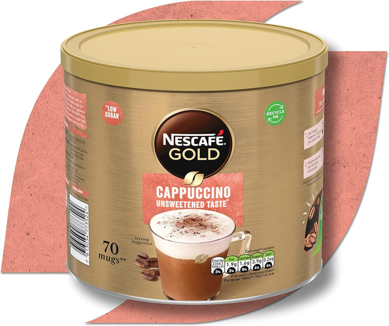 Nescafe Gold Cappuccino Unsweetened Taste 1kg