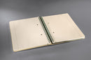 SIGEL CO672 Premium spiral notebook dotted, A5, real bamboo hardcover, beige - Conceptum