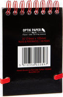 Black n Red (A7) Reporters Notebook with 140 Ruled Pages (Pack of 5 Notebooks) - GARDEN & PET SUPPLIES