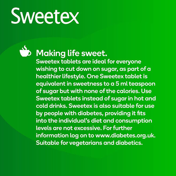 Sweetex Sweetener Tablets 1 Pack 800 Tablets - GARDEN & PET SUPPLIES