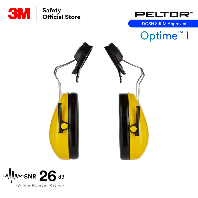 3M Peltor Optime 1 H510P3E Helmet Attach Ear Defenders