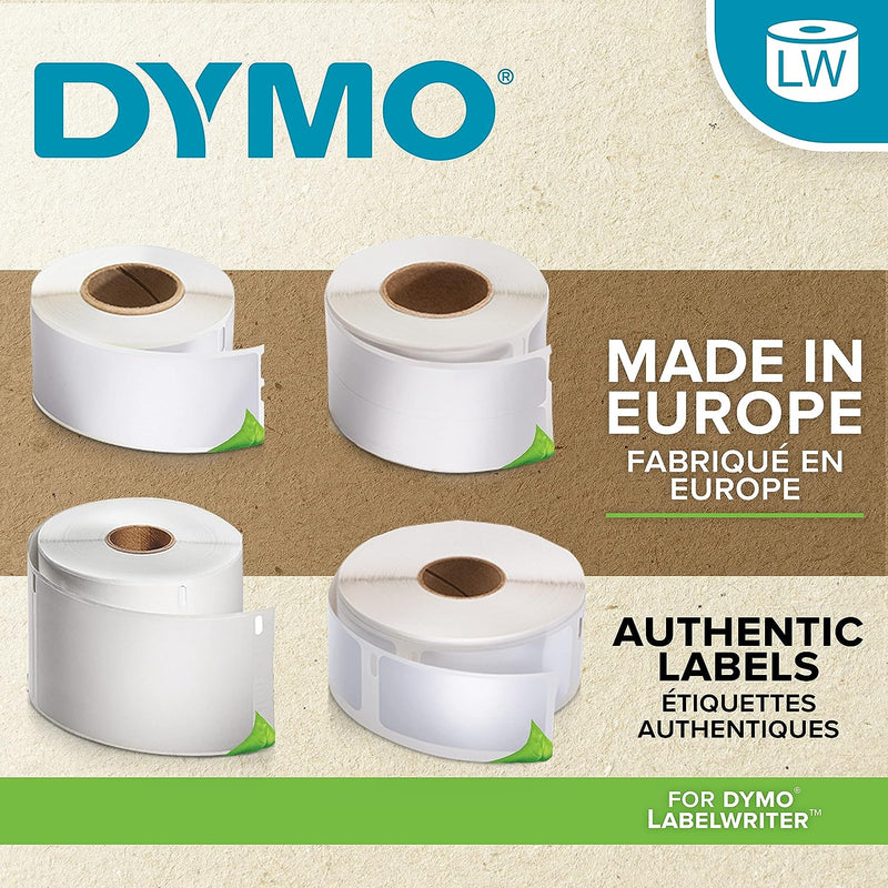 Dymo 11355 Multipurpose Labels 19mmx51mm White (Pack of 500) S0722550