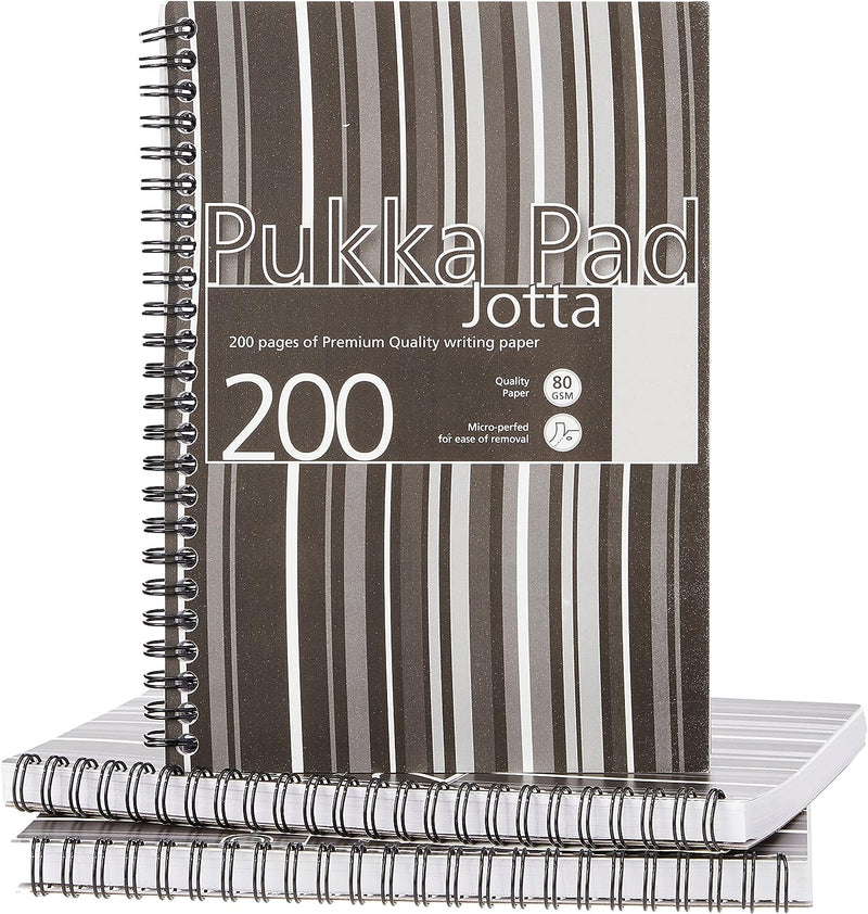 Pukka Pads Jotta Wirebound Notebook A5 Perforated and Ruled 200 Pages