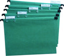 Cathedral A4 Suspension File Manilla V Base Green (Pack 10) Inc Tabs & Inserts