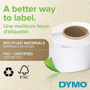 Dymo 99010 Standard Address Label Black On White Box of 2 Rolls {2 x 130 Labels}