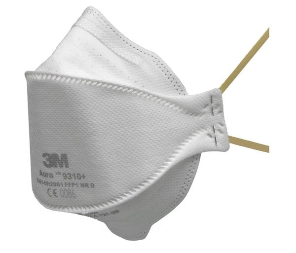 3M Aura 9310+ Flat-Fold Particulate Respirator Mask - Full Pack (20's) - GARDEN & PET SUPPLIES