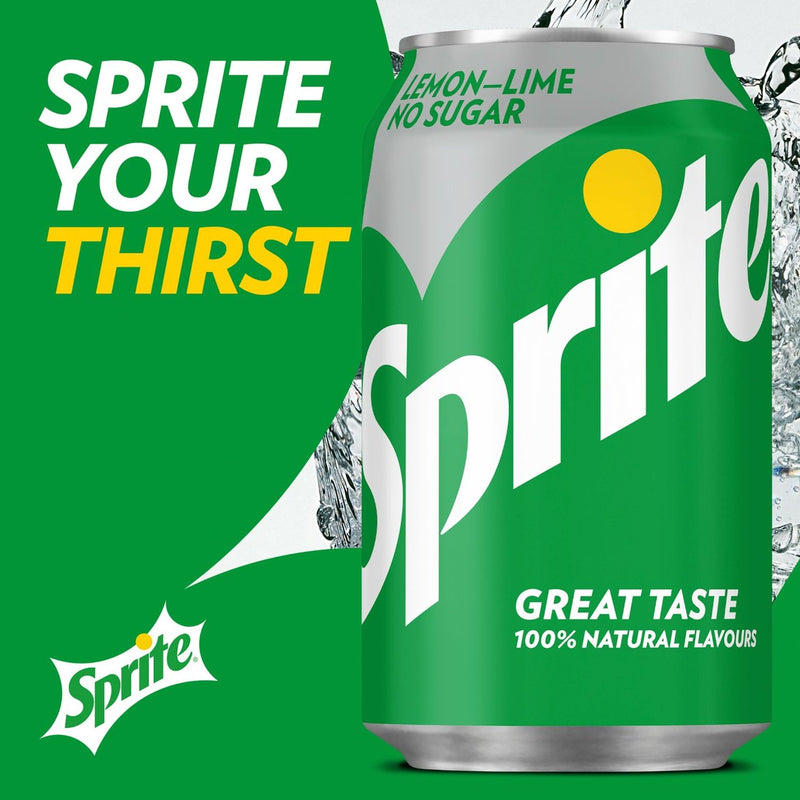 Sprite Zero Cans 330ml (Pack of 24) 100244