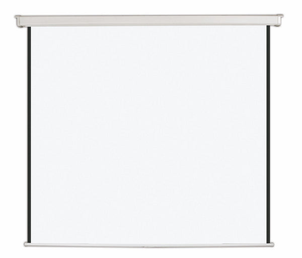 Bi-Office Wall Projection Screen 2000x2000mm Black Border White Housing - 9D006003 - GARDEN & PET SUPPLIES