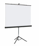 Bi-Office Portable Tripod Projection Screen 1750x1750mm Black Border Black Housing - 9D006021 - GARDEN & PET SUPPLIES