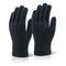 Beeswift Acrylic Fibre Gloves Black  Pack 10's