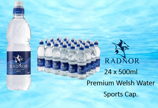 Radnor Hills Spring Still Water Sports Cap 24x500ml