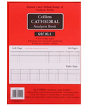 Collins Cathedral 297x210mm 69 Series 20.1 Analysis Book - GARDEN & PET SUPPLIES